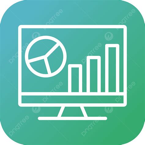 Image result for Computer with Graph Data PNG