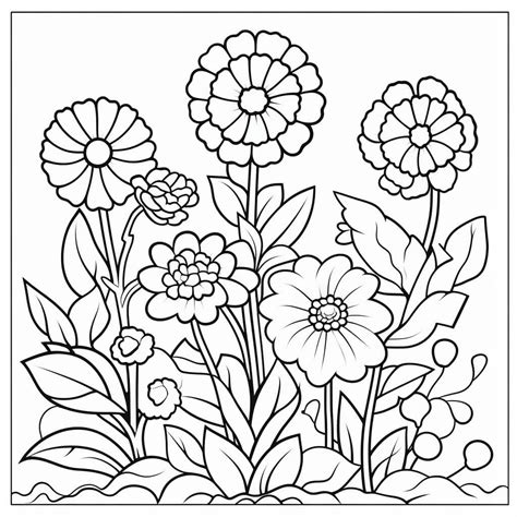 Bildergebnis für Spring Flowers Coloring Sheets Printable