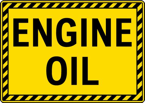 Clean Engine Oil Sign に対する画像結果