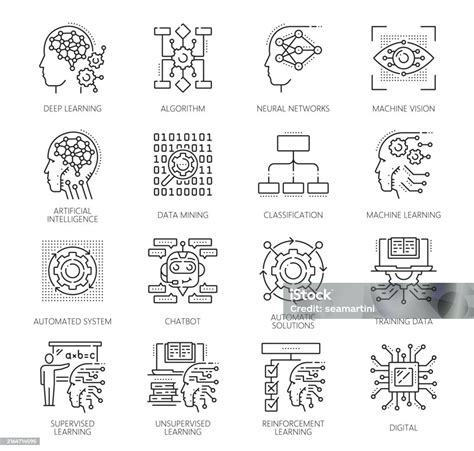 Machine Learning Algorithms with Ai Icon に対する画像結果