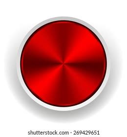 Image result for Mettalic Red Button