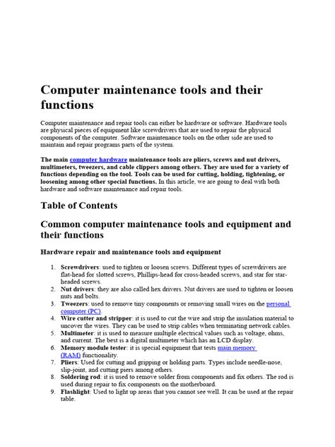 Examples of Computer Software Maintenance에 대한 이미지 결과