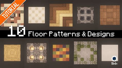 Toradh íomhá ar Minecraft Floor Flower Pattern