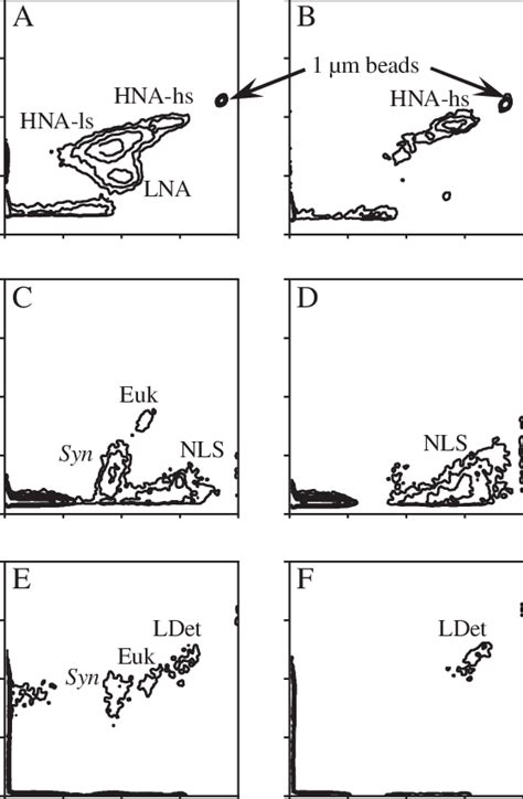 Toradh íomhá ar Flow Cytometry Logarithmic Line