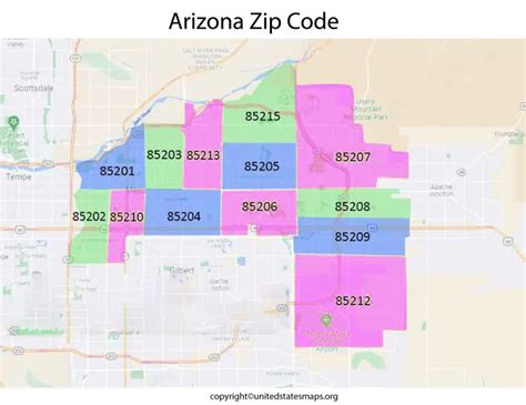 Image result for 85007 Zip Code Map
