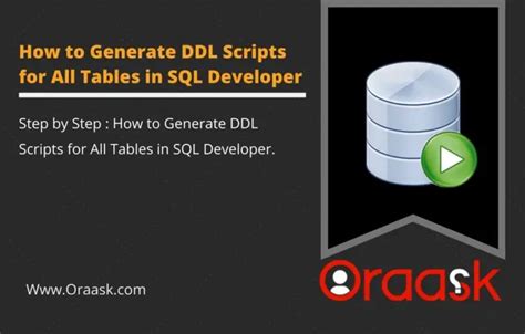 Image result for DDL Script SQL