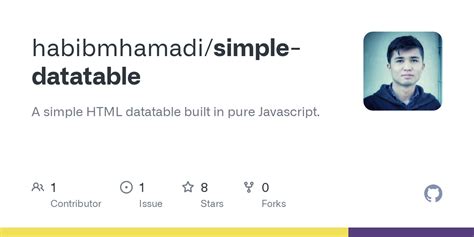 DataTable Example に対する画像結果