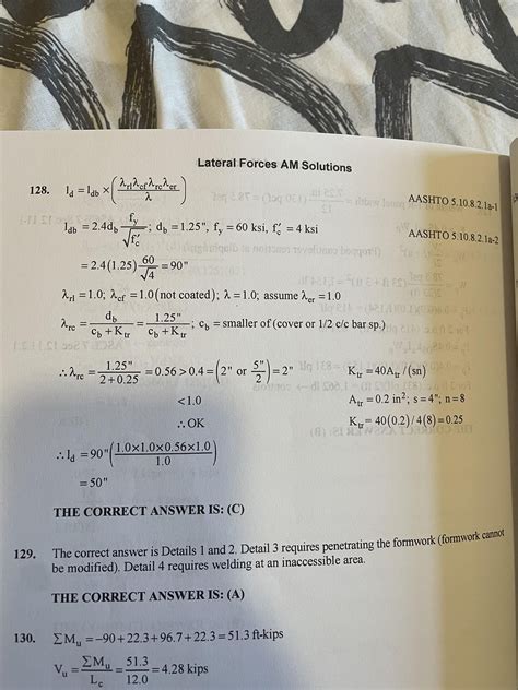 Toradh íomhá ar Sample Problem About Column