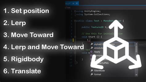 Image result for Unity Move Script