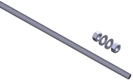 Image result for Threaded Rod Support