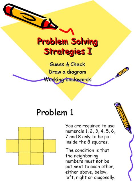 Image result for Problem Solving Strategies Worksheet.pdf