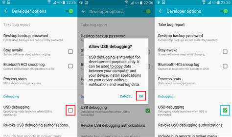 Résultat d’images pour Android USB Debugging On Samsung S10