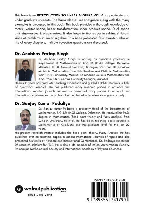 Image result for Introduction to Linear Algebra Book Cover