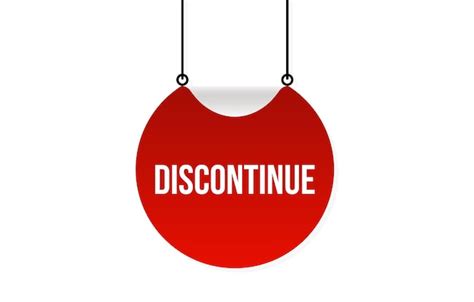 Image result for Discontinue