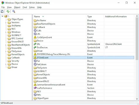 Image result for Object Manager Windows