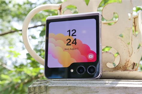 Toradh íomhá ar Gaaxy Flip Phone