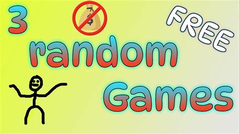 Three Random Games に対する画像結果