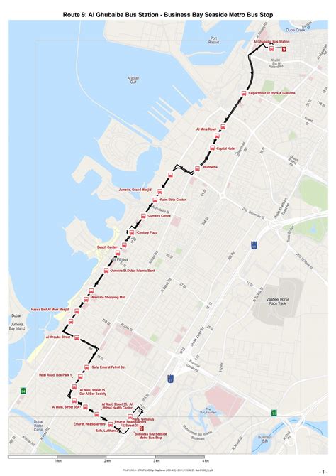 Image result for C19 Bus Map Dubai