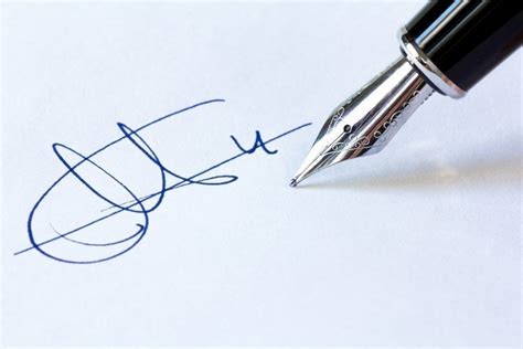 Image result for For in Signature Meaning