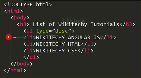 Toradh íomhá ar Li HTML Tag