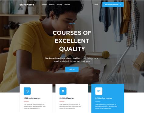 Image result for Course Overview Template Example for a Website Design