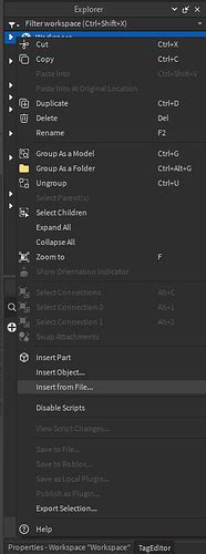 Image result for Roblox Insert From File