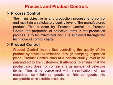 Product Control vs Process Control に対する画像結果