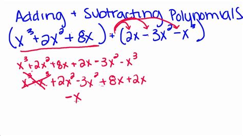 Toradh íomhá ar How to Add or Subtract Polynomials