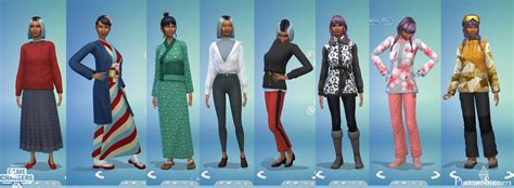 Toradh íomhá ar Sims 4 Styled Looks Mod