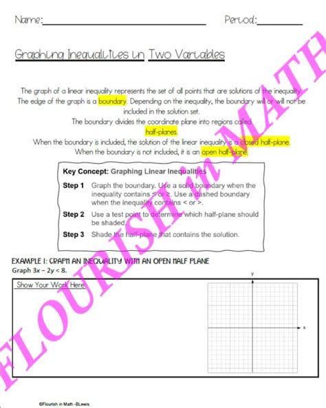 Image result for Solving Inequalities with Two Variables