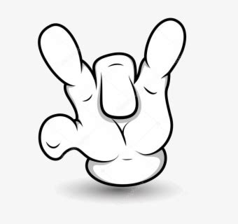 Image result for Middle Finger Cartoon W/O Background