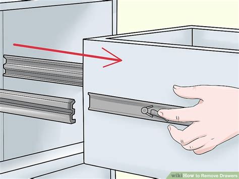 Image result for How to Get Drawer Off Uderneath Runner