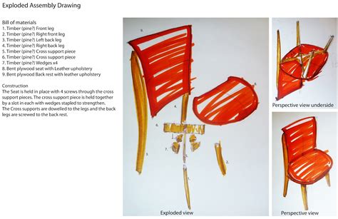 Résultat d’images pour Exploded View Furniture