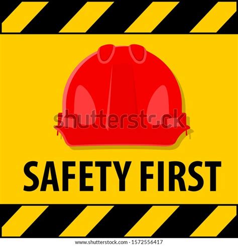 Image result for Safety First Sign Red