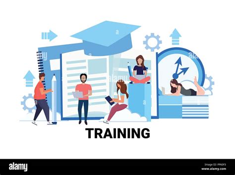 Toradh íomhá ar Group Learning Cartoon