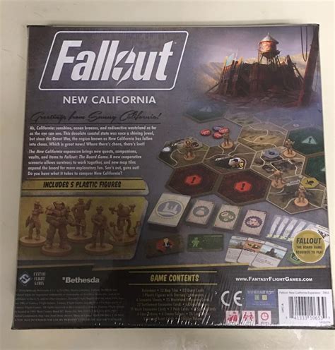Image result for Fallout the Board Game New California