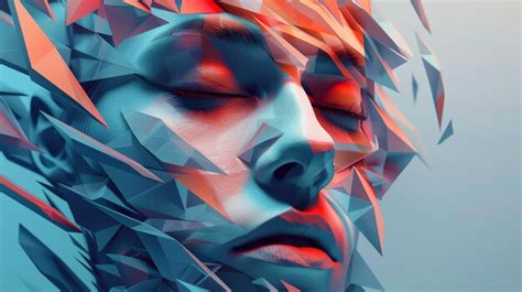 Image result for Digital Abstract Face