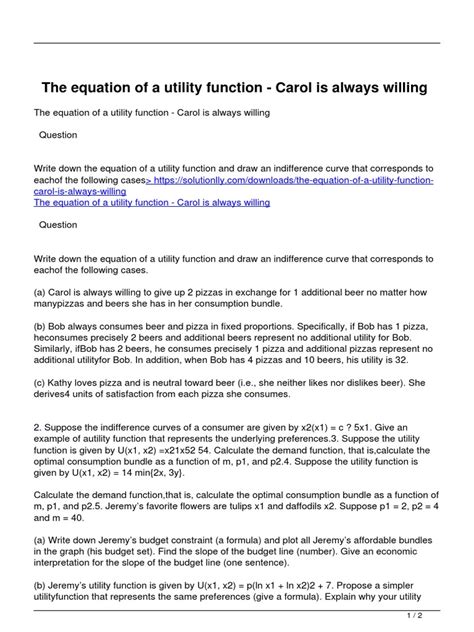 Utility Function Equation に対する画像結果