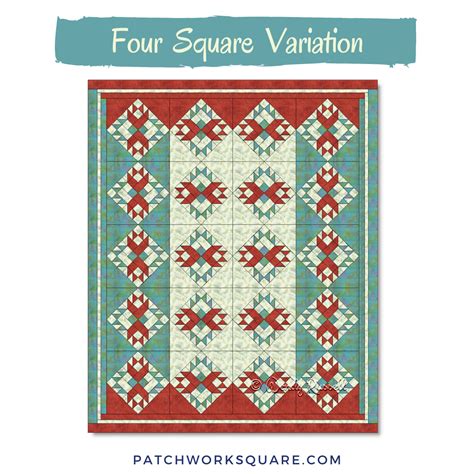Image result for 4 Square Quilt Block Patterns