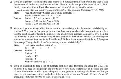 Algorithm for Simple Area of Circle に対する画像結果