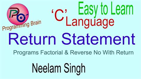 Image result for C Programming How to Returns Basic