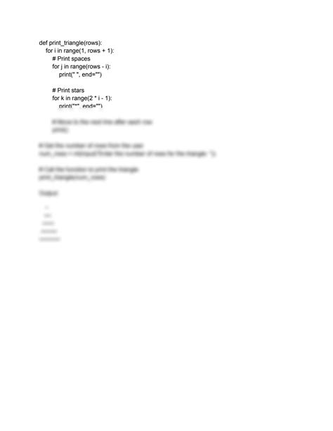 Image result for Pattern Programm for Python