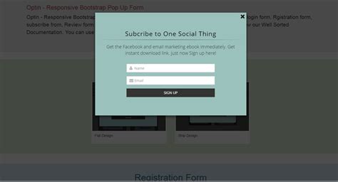 Popup Link Design Bootstrap に対する画像結果
