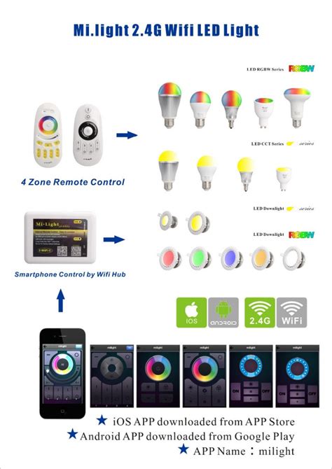 Image result for Wireless Remote Control Multi Colored Smart LED Light Bulbs