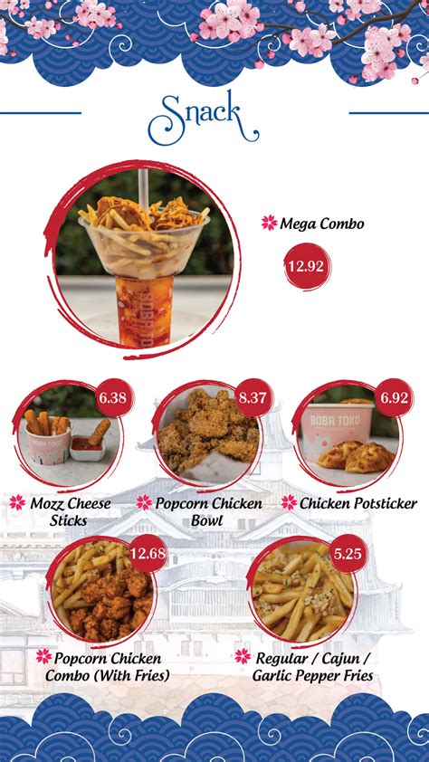 Toradh íomhá ar Tamplete Menu Boba