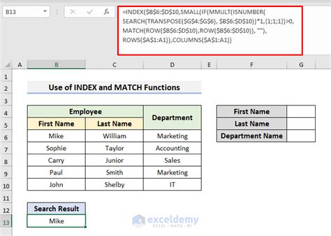 Image result for INDEX/MATCH Formula Multiple Criteria