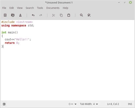 Image result for Linux Mint Text Editor