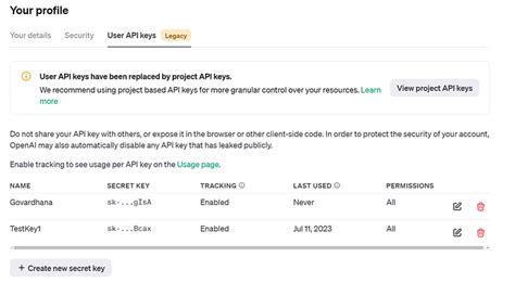 Image result for Delete API Key Openai