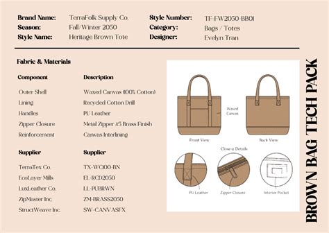 Image result for Tech Pack Template for Procreate