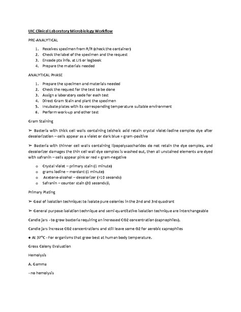 Image result for Microbiology Workflow